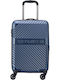 Securitech by Delsey Patrol Kabinen Hart Koffer Blau Mit 4 Rädern Höhe 55cm