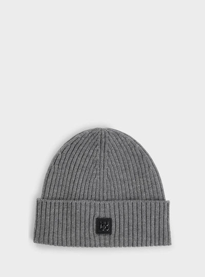 Beanie Unisex Căciulă Tricotat în culoarea Gri