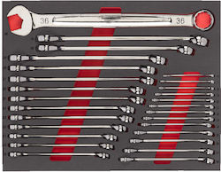 Milwaukee Maxbite Set Chei Poligonale Germane Maxbite 15 Bucăți