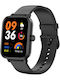 Colmi P81 Smartwatch με Παλμογράφο (Μαύρο)