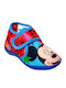 Kinderhausschuhe Stiefel Blau