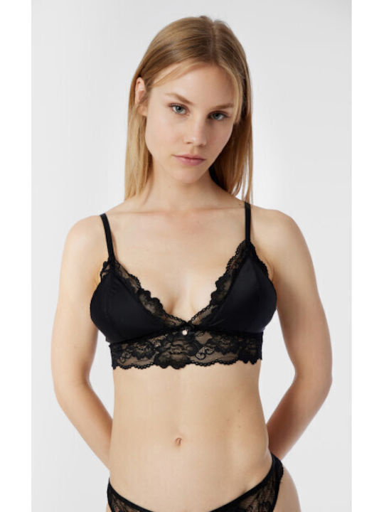 Minerva Bralette Σουτιέν Μαύρο