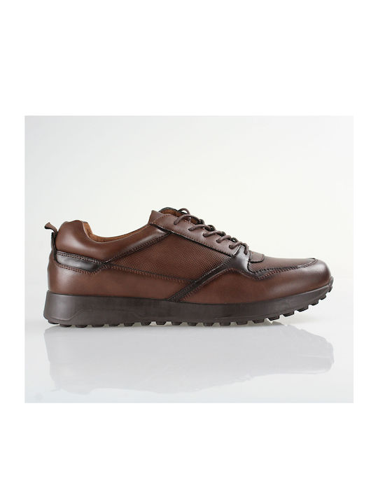 Cockers Men's Synthetic Leather Casual Shoes Brown