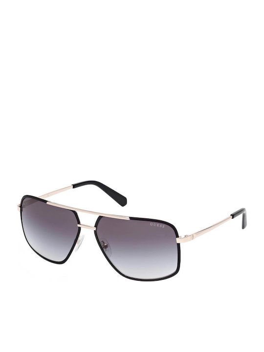 Guess Men's Sunglasses with Black Metal Frame a...