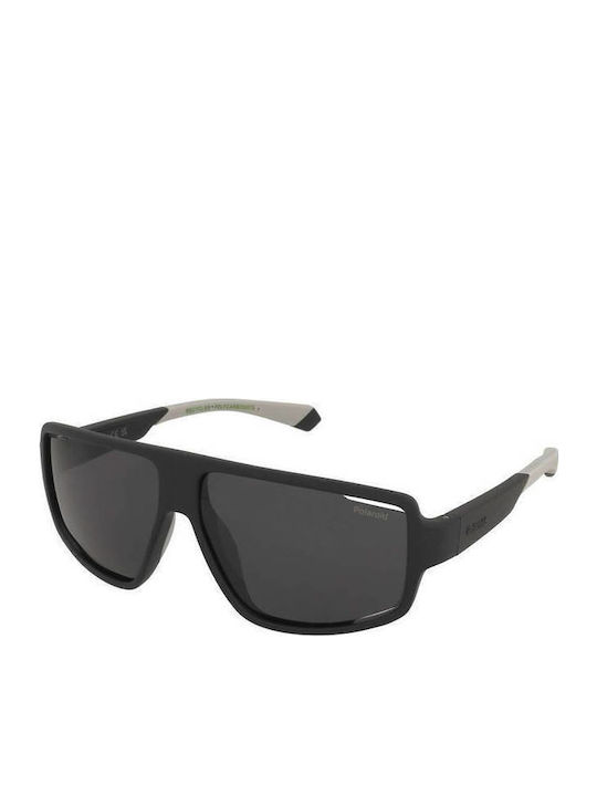 Polaroid Sunglasses Μαύρα with Acetate Frame & Black Lens Polaroid Sunglasses Μαύρα with Acetate Frame & Black Lens