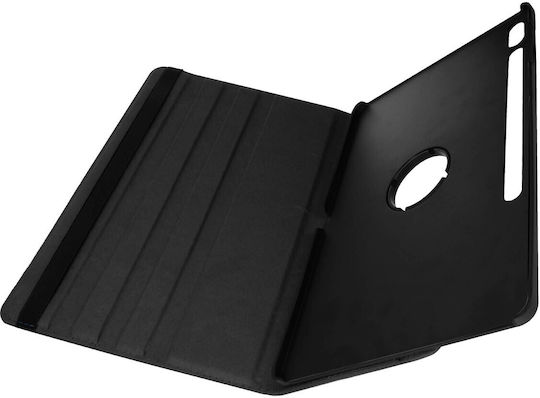 Carcasă tip folio cu suport rotativ 360° absorbantă de șocuri pentru Samsung Galaxy Tab S7 Fe – Negru