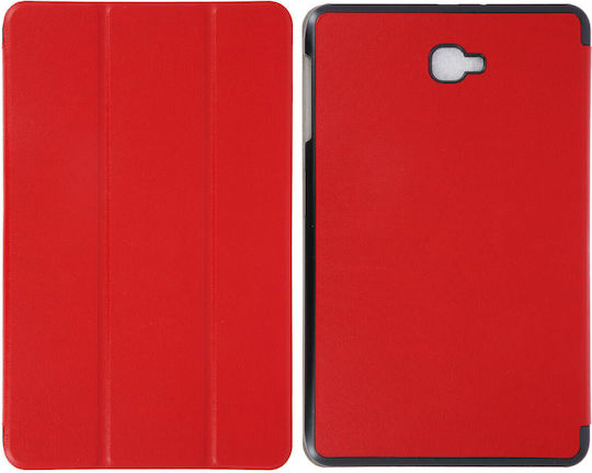 Trifold Flip Stand Case Samsung Galaxy Tab A 10.1 2016 Slim Cover – Red