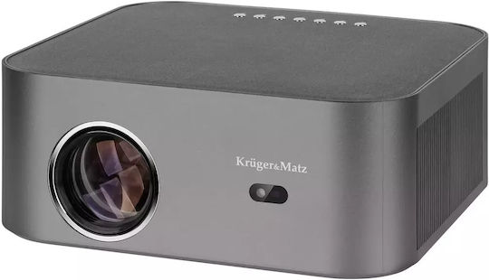 Kruger & Matz KM0373 3D Proiector LCD Full HD LED cu Wi-Fi și Difuzoare Incorporate Gri