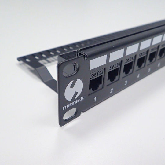 Panou de Conexiuni Netrack 19" 24x Keystone UTP Priză 104-20 4583454 5908268779384