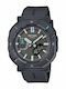 Casio Pro Trek Digital Men's Watch Chronograph Battery with Black Rubber Strap