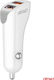 AMiO Car Charger 10.5W 1A with Ports: 2xUSB with Cable Embedded White Color