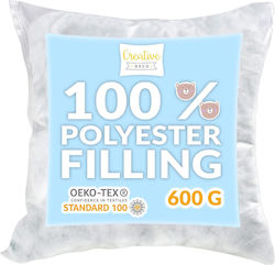 Creative Deco Soft Hypoallergenic Polyester Fiber 600g Plush Filling Cushions Toys Upholstery Pet Beds More Washable Option Creative Deco Soft Hypoallergenic Polyester Fiber 600g Plush Filling Cushions Toys Upholstery Pet Beds More Washable Option