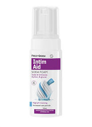 Frezyderm Intim Aid Soda Foam Ph9.0 Почистваща Пяна за Чувствителни Зони по Време на Повишена Грижа 100ml