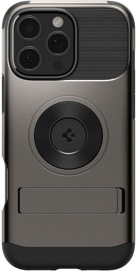 Spigen Slim Armor MagFit Back Cover Σιλικόνης Gunmetal (iPhone 16 Pro Max)