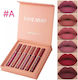 Set 6 Transfer-resistant Matte Lipsticks Handaiyan 2.5 Ml