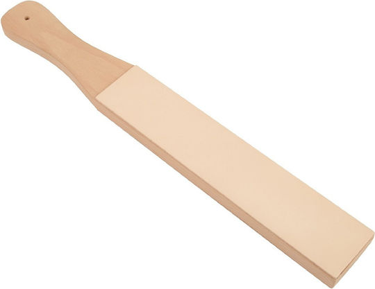 Strop din piele cu mâner din lemn 38x5x1.3cm Risam Rw054-b