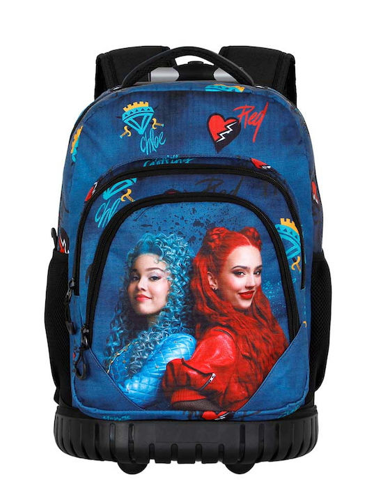 Ghiozdan Troler Descendants Wickedly School Bag Backpack Elementary, Elementary Multicolour 26Liters