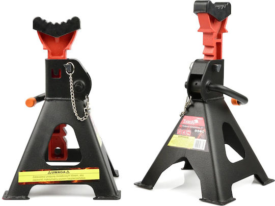 Set 2 Vehicle Lift Stands 3t Tvardy T00301