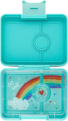Yumbox Plastic Kids' Food Container Turquoise