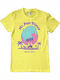 Paperinos Good Luck Trolls T-shirt Κίτρινο Βαμβακερό