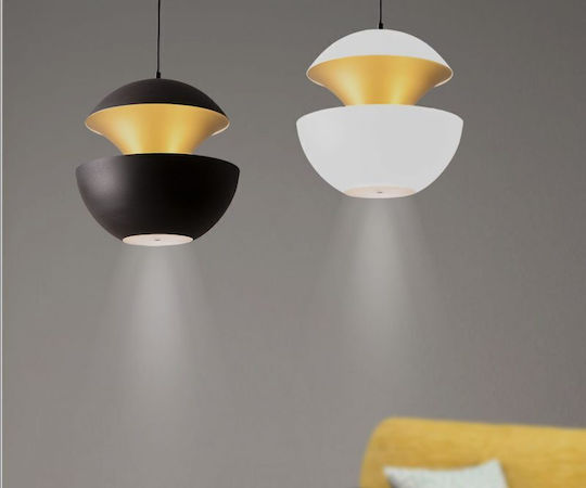 Luma Lustră Black Gold cu Dulie G9 50cm.