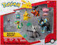 Jazwares Miniatur-Spaßspielzeug Helden Pokémon Rotom, Ohawott, Tepig, Luxio, Snivy, Pikachu, Snubbull & Alolan Marowak Für 4+ Jahre 5cm