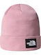 Dock Worker Recycled Beanie Unisex Beanie Knitted in Pink color