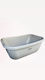Viomes Basin Rectangular Νο.115 57x42x21cm. Capacity 26lt Gray
