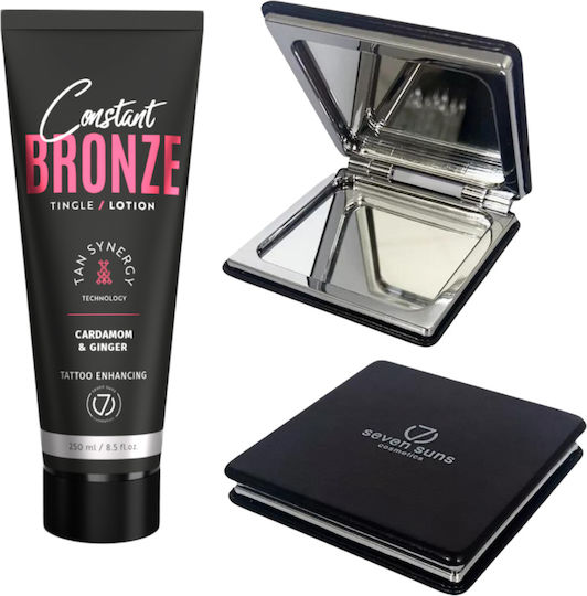7Suns Cosmetics Constant Bronze + Double Mirror After Tan Lotion Σώματος 250ml