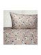 Sidirela Set Kids Sheets Cotton Astron Italy Unicorn Donuts Unicorn Donuts 170x260cm 3 Pieces