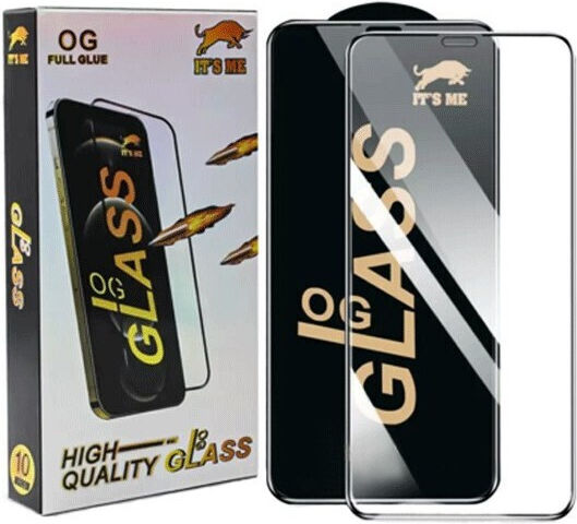 Full Glue Full Face Tempered Glass Black (Samsung Galaxy A11, Samsung Galaxy M11)