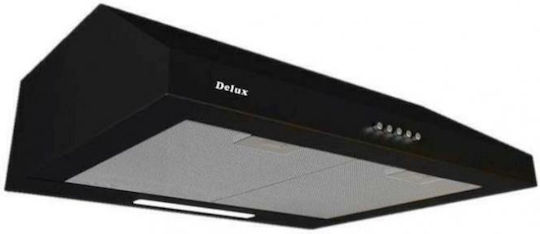 Delux KTB 2213 Ελεύθερος Απορροφητήρας 60cm Μαύρος με Wi-Fi
