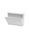 Plastic Shoe Organizer White 51x17.3x40.1cm