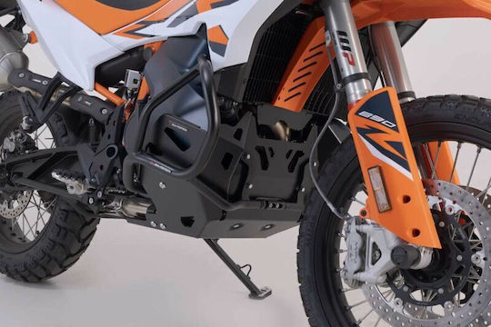 SW-Motech Motorrad-Motorschutzabdeckung KTM 790 Abenteuer Schwarz