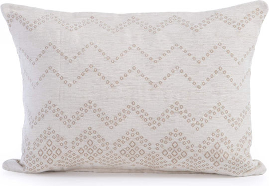 Nef-Nef Homeware Sofa Cushion Typhoon Ecru 40x55cm