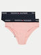 Tommy Hilfiger Σετ Παιδικά Βρακάκια Soft Rose, Desert Sky 2τμχ