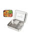 Lekkabox Δοχείο Φαγητού Inox Ασημί 940ml