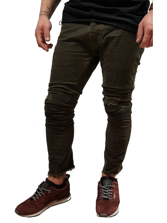 Cover Jeans Trousers Khaki