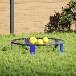 vidaXL Jucărie Practică de țintire Exterior Roundnet Set cu 3 Mingi & Pompă Suplimentară