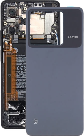 Καπάκι Μπαταρίας Μαύρο για Xiaomi Poco X6