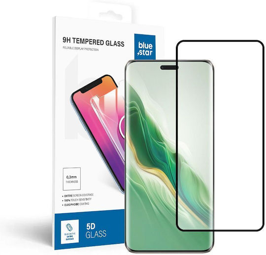 Full Glue Tempered Glass Μαύρο (Honor Magic6 Pro)