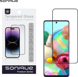 Hardy Glass Sonique Premium Series HD Full Cover 9H Samsung Galaxy A71 Galaxy A72 4G Galaxy Note 10 Lite Negru