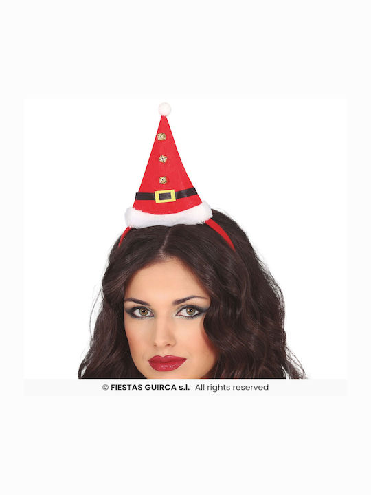 Christmas Headband with Pattern Santa Claus