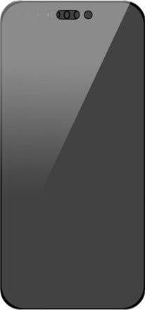Enkay Anti-Spionage Privatsphäre Vollgehärtetes Glas iPhone 16 Pro Max Schwarz