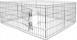 Parc Din Metal Negru