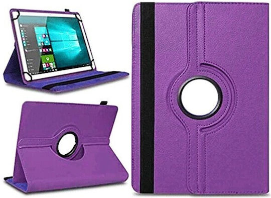 Flip Cover Rotierende Lila (Lenovo Tab M10 Plus 10,6" 3. Generation)