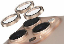 PanzerGlass Optic Rings Camera Protection Tempered Glass Gold for the iPhone 16 Pro, iPhone 16 Pro Max PanzerGlass Optic Rings Camera Protection Tempered Glass Gold for the iPhone 16 Pro, iPhone 16 Pro Max