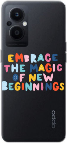 Oppo Reno 7 Lite Embrace Transparent Silicone Tpu Θήκη