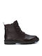 Leather Men's Boots Brown