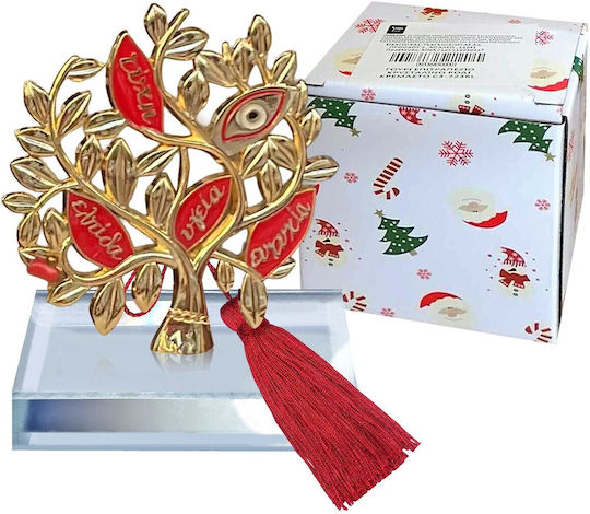 XMASfest Επιτραπέζιο Γούρι Δεντράκι 5x8cm